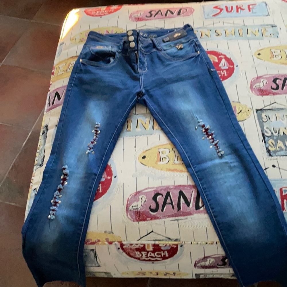 Colombiam jeans bonage